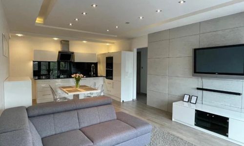 Nowoczesny Apartament z widokiem na rzekę i jezioro Ełk