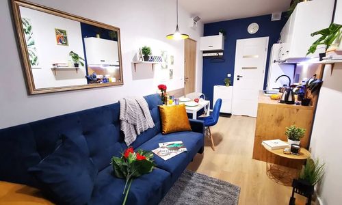 2-2 Stylowa mała kawalerka przy Metrze naziemnym SKM Warszawa