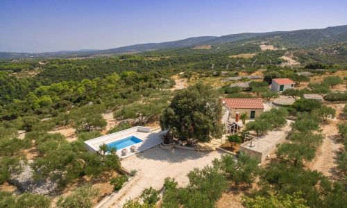 Ház Családok Részére Medencével Pucisca, Brac - 21243 Pučišća
