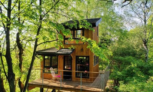  Domek na drzewie Węgiełek Treehouse Kazimierz Dolny