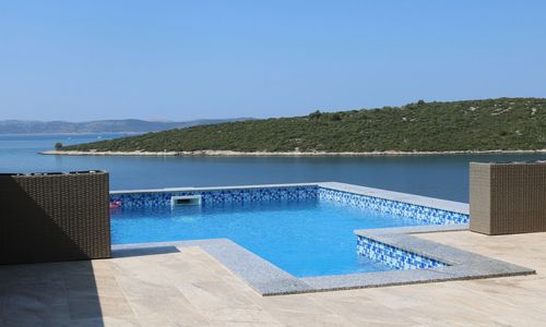 Ház Családok Részére Medencével A Tenger Mellett Öböl Lanđin, Pasman - 20394 Lanđin