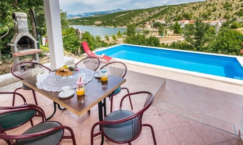 Ház Családok Részére Medencével A Tenger Mellett Krusevo, Novigrad - 21963 Kruševo