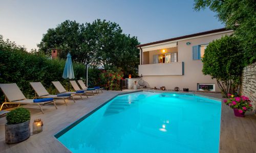 Villa Lidija s bazenom Porec
