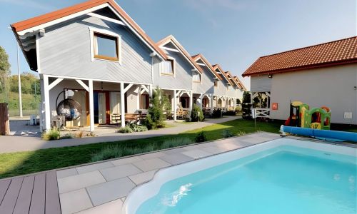 Lawendowe Domki - z basenem Karwia