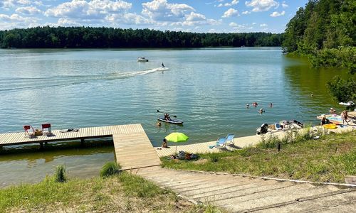 Mazury Domki nad jeziorem Ruciane Tarasy Ruciane Nida 