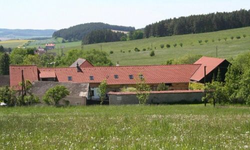 Podkroví v jihočeském statku Slabčice