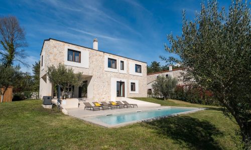 Villa Minerva s bazenom Visnjan