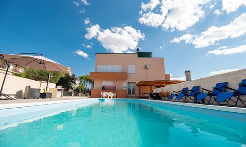 Apartmanok Családok Részére Medencével Sukosan, Zadar - 23934 Sukošan