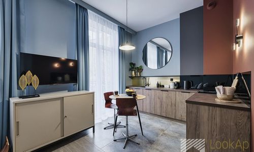 Kolorova Apart - Brown Apartament Łódź