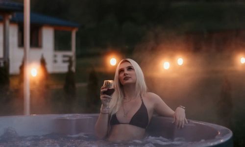 Górna Kudowa Domki Wypoczynkowe z balią