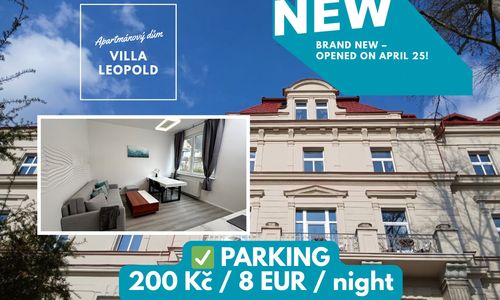Villa Leopold - apartmánový dům Karlovy Vary