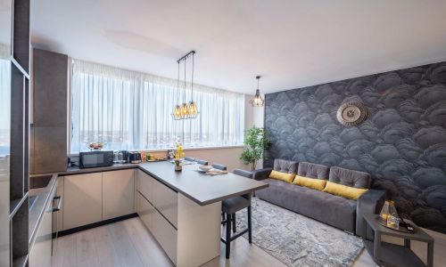 Skyline Sunset View - XCity Tower Apartment Timișoara