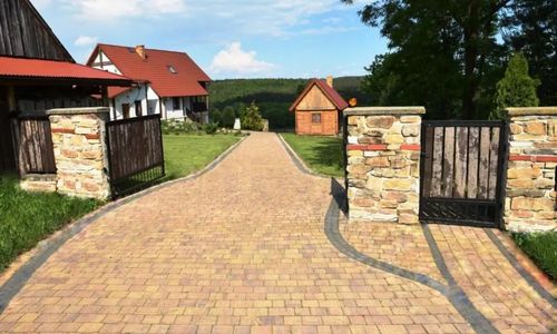 Drewniany domek z piernika Iwaniska