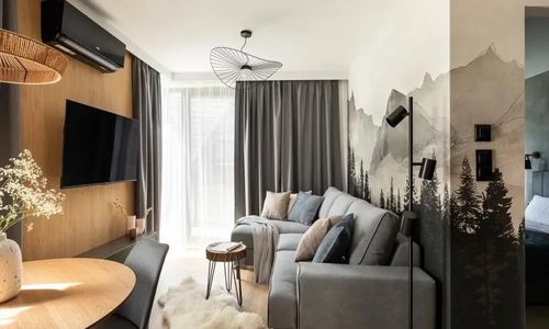Cyrhla Apartamenty - Apartament D1 z balkonem i 1 sypialnią Zakopane