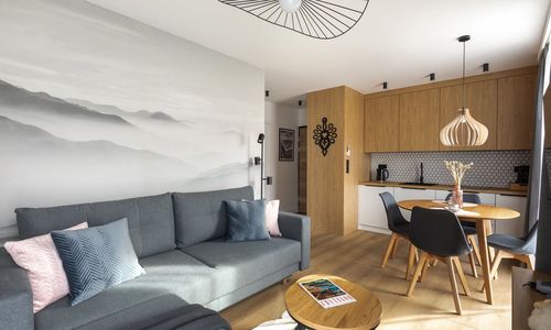 Cyrhla Apartamenty - Apartament D2 z balkonem i 1 sypialnią Zakopane