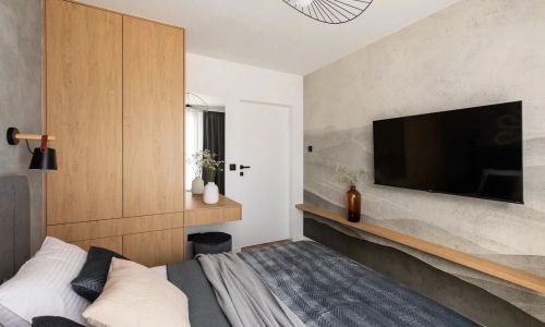 Cyrhla Apartamenty -Apartament B4 z balkonem i 1 sypialnią