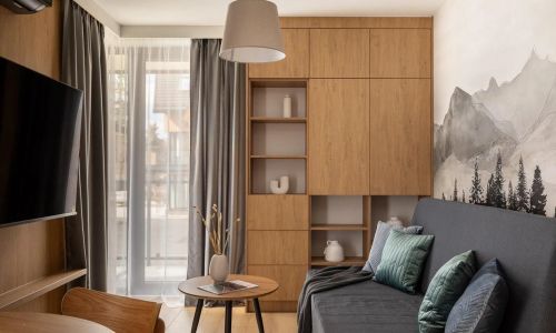 Cyrhla Apartamenty-Apartament A2 z balkonem i 1 sypialnią Zakopane