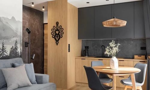 Cyrhla Apartamenty - Apartament D6 z balkonem i widokiem na góry Zakopane