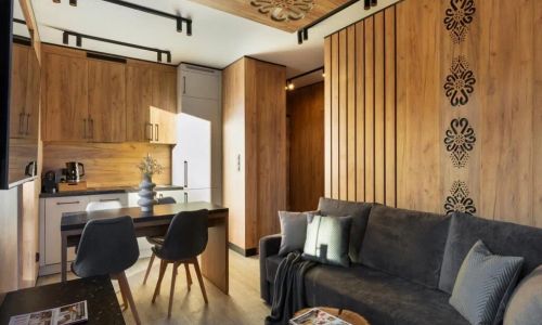 Cyrhla Apartamenty - Apartament D7 z balkonem i widokiem na góry Zakopane