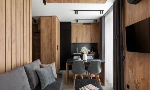 Cyrhla Apartamenty - Apartament D8 z balkonem i 1 sypialnią Zakopane