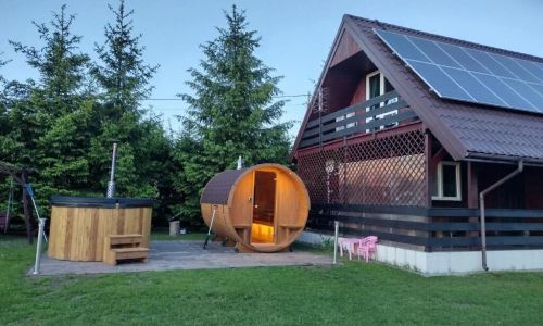 Mazury domek przy szlaku Krutyni Spychowo