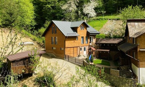 Cabana din Lemn Poiana Mărului