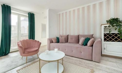 Apartament w Sercu Łodzi Piotrkowska Balkon & 2 Sypialnie