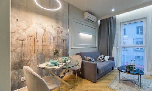 Apartament Targowa Bright Studio by Sofija Warszawa