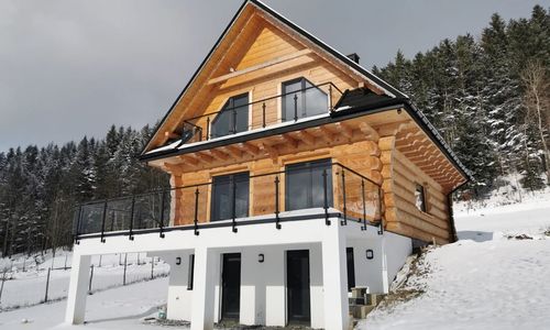 Dom z bali Tomanówka