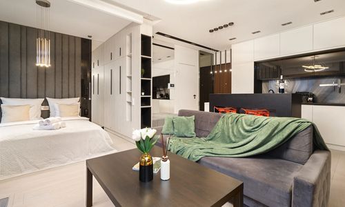 Golden Apartments Warsaw – Luxury 2-Bedroom, Mennica Residence 41