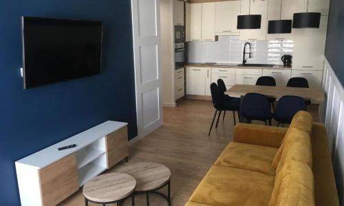 Kraków City Center Navyblue Luxury Apartment
