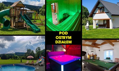 Domki - Noclegi pod Ostrym Działem Ustrzyki Dolne