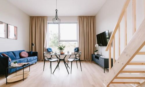 Apartament UKIEL PARK 2 Antresola przy Plaży Miejskiej i Lesie Olsztyn