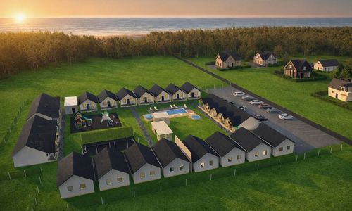 Domki Plażowa Zatoka – Basen & Jacuzzi Mielenko