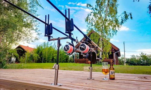 Berek Vízparti Rönkház Szaunával Hövej