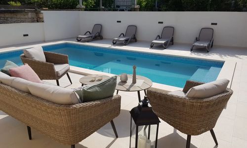 Apartmanok A Tenger Mellett Medencével Lumbarda, Korcula - 9303 Lumbarda