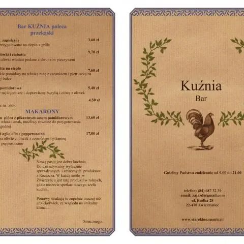 ZAJAZD w STARYM KINIE Zwierzyniec