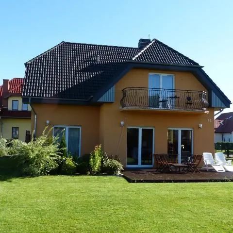 Apartament „Antracyt” nad morzem w Grzybowie koło Kołobrzegu. Grzybowo
