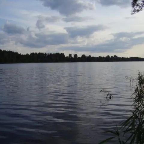 Domek w Gibach nad Geretem Giby