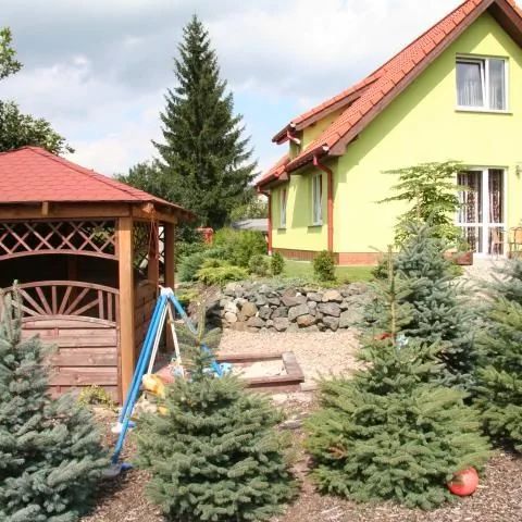 Domek całoroczny z kominkiem  U Magdy Lubawka