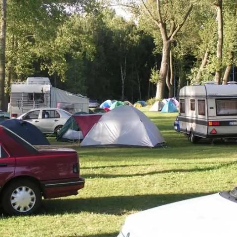Pole namiotowo - caravaningowe. Wolin – Wolin, Polska