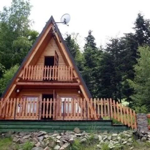 Domek na skale. Andrychów