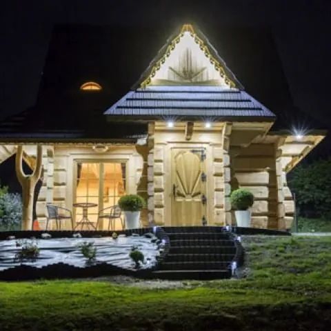 Domek z widokiem na góry. Zakopane