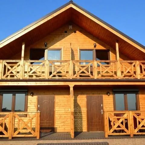 Drewniany Domek "Zielony Raj". Apartamenty Mieroszyno