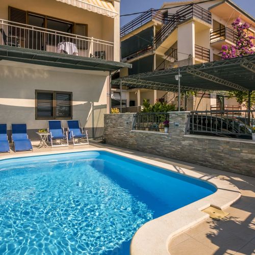 Family-friendly Apartments With Swimming Pool Podstrana, Split - 7539 Podstrana – Podstrana, Croația
