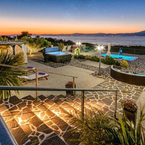 Luxusvilla A Tenger Mellett Medencével Supetar, Brac - 12371 Supetar