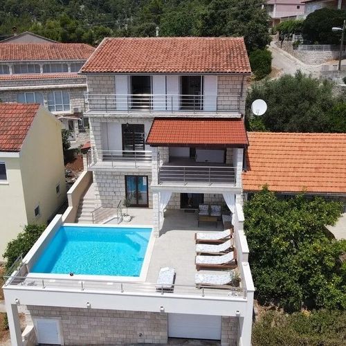 Ház Családok Részére Medencével Brna, Korcula - 13943 Brna
