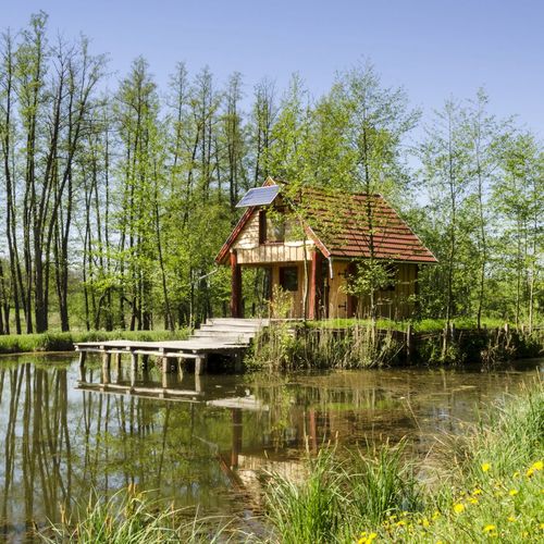 Őze Tó és Faház Bárdudvarnok