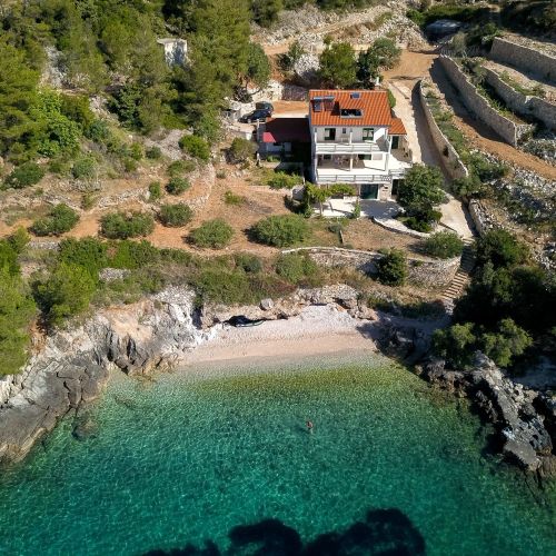Családi Apartmanok A Tenger Mellett Öböl Rapak, Hvar - 12779 Rapak
