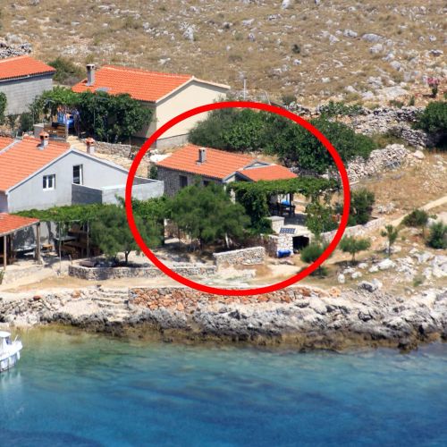 Secluded Fisherman's Cottage Cove Statival, Kornati - 8164 Statival
